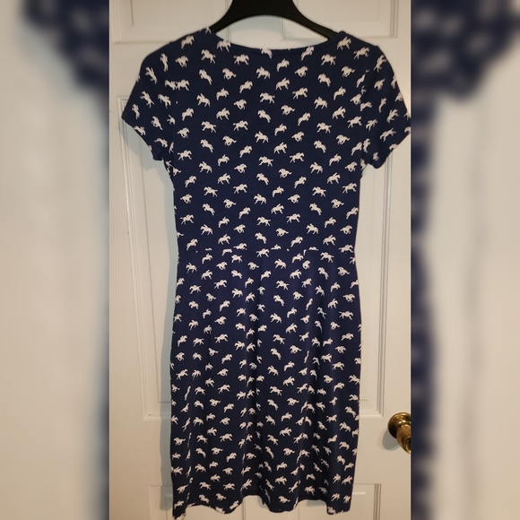 Boden Horse Equestrian Print Dress 6R - Picture 8 of 11